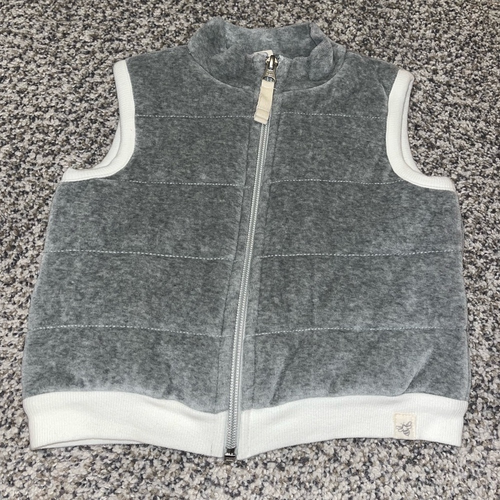 Burt’s Bees Baby Quilted Vest 12M